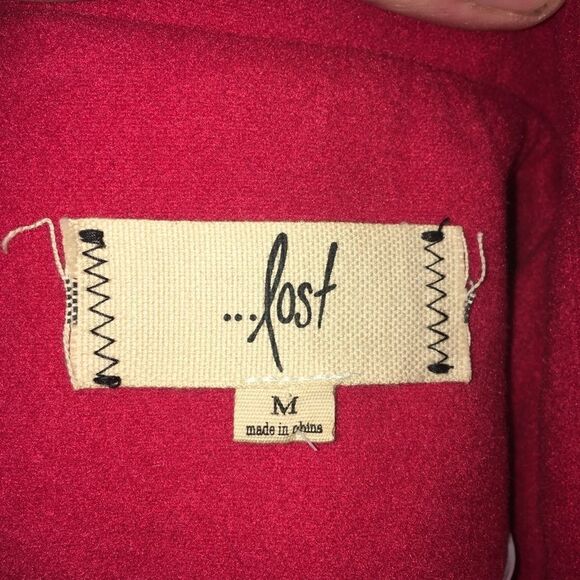 Lost red M double breasted Winter timeless peacoat - Picture 4 of 5